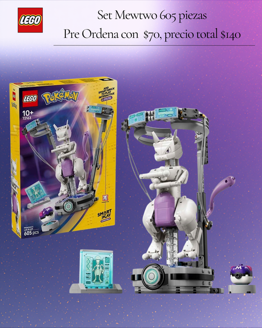 (PRE ORDEN) Pokemon Lego - Mewtwo
