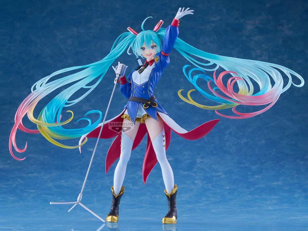 Gundam 45th x Hatsune Miku Banpresto Evolve Hatsune Miku Gundam Collaboration Figure