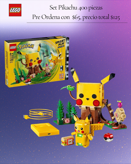 (PRE ORDEN) Pokemon Lego - Pikachu