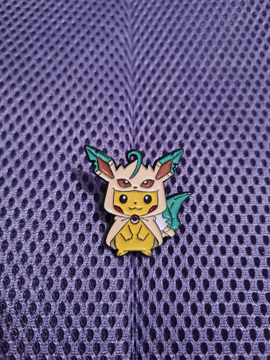 Pin Pikachu Leafeon