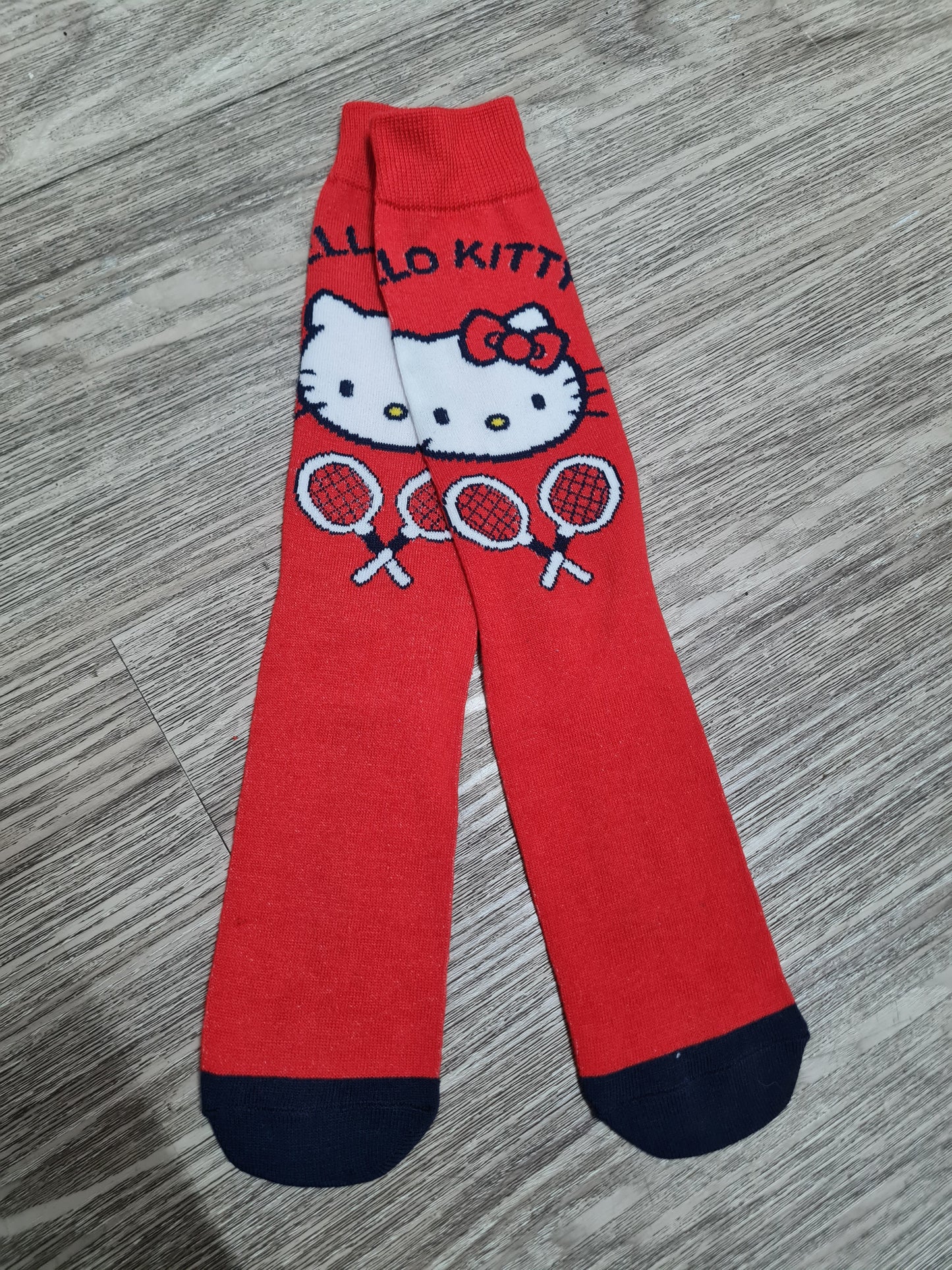 Calcetines Hello kitty rojos