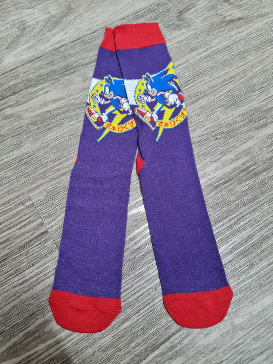 Calcetines Sonic morados