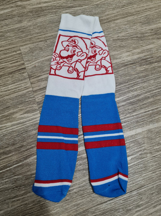 Calcetines Super Mario blancos