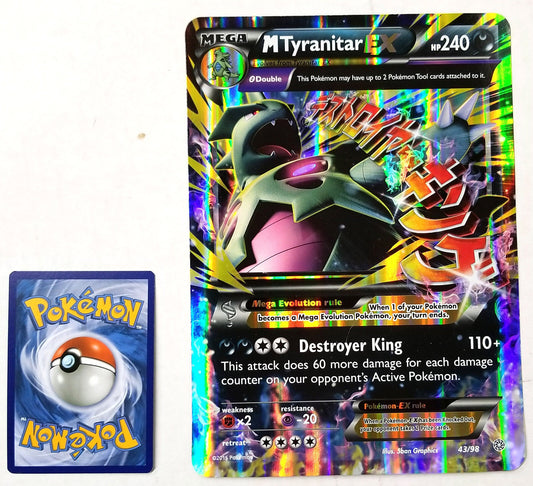 Mega Tyranitar Carta Jumbo