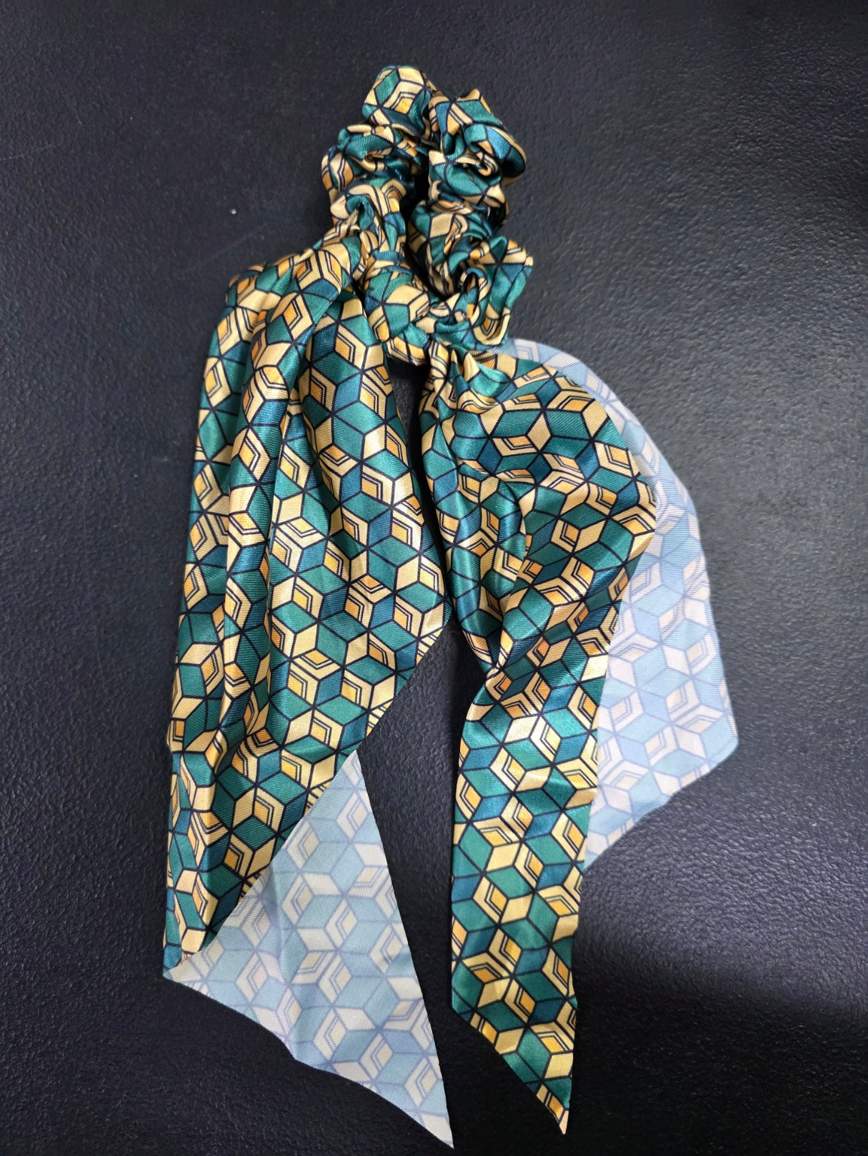 Scrunchies con lazo para cabello de Demon Slayer