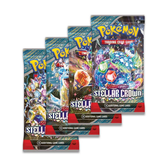 Sobre de 10 cartas Pokemon - Stellar Crown