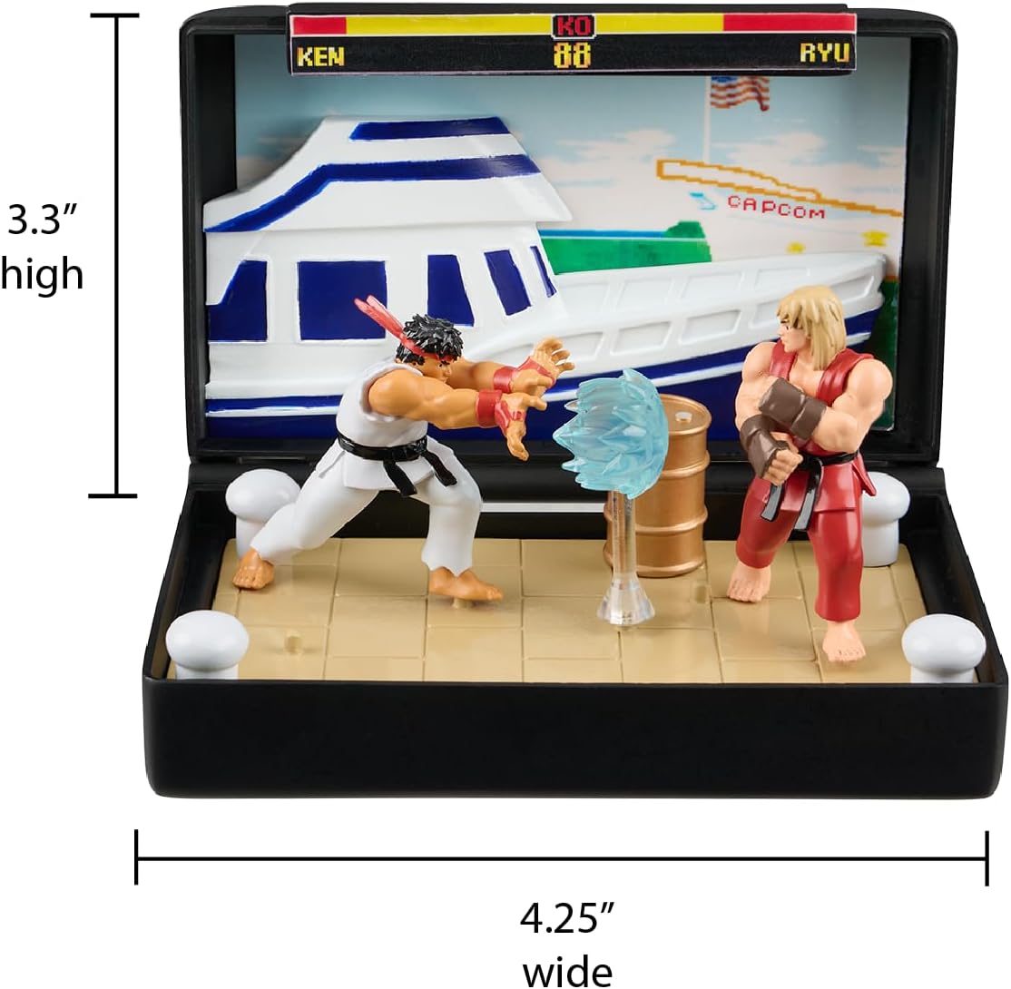 Street Fighter Ryu Vs Ken Diorama