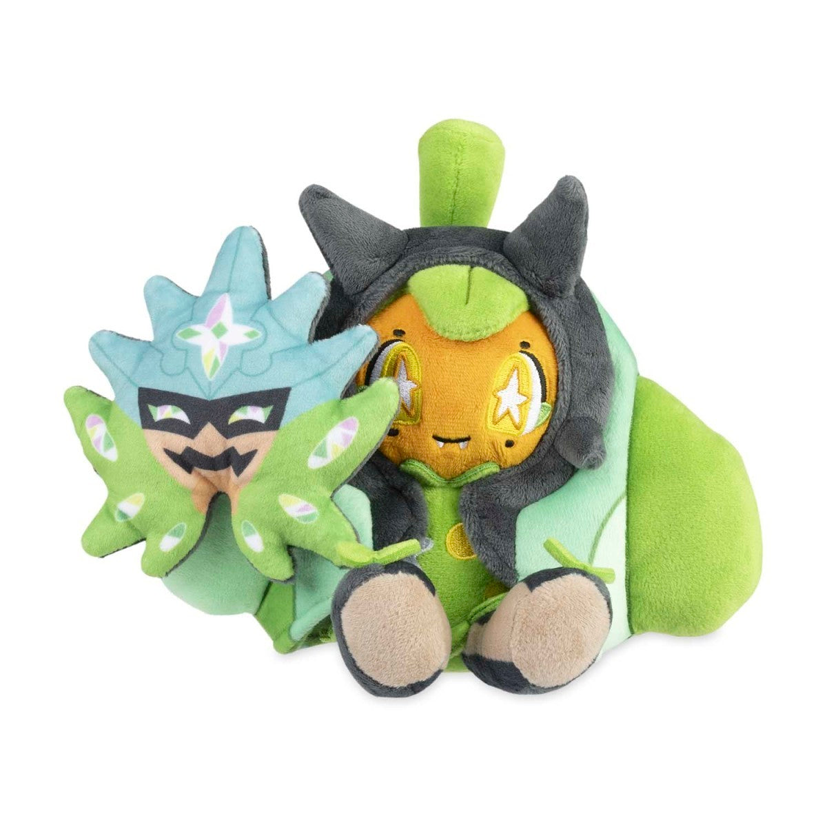 Teal mask ogerpon Doll plush