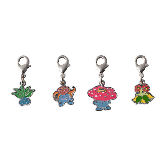 Colgantes para llavero Oddish, Gloom, Vileplume & Bellosom