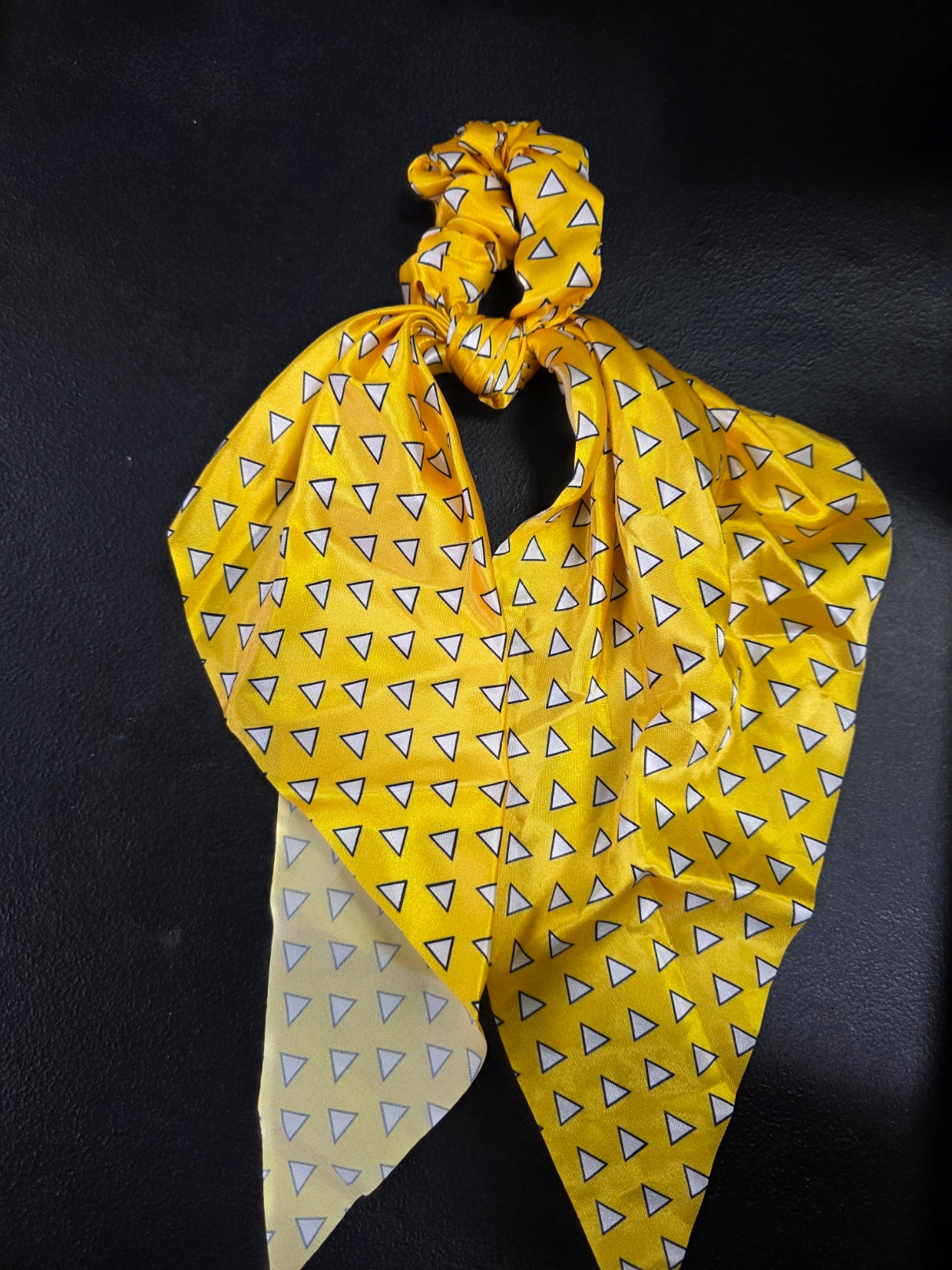 Scrunchies con lazo para cabello de Demon Slayer