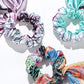 Scrunchies con lazo para cabello de Demon Slayer
