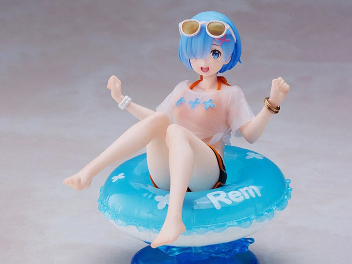 Re:Zero Starting Life in Another World Aqua Float Girls Rem Figure