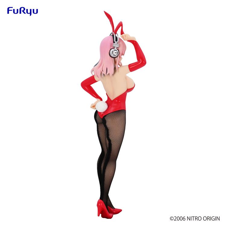 Nitroplus BiCute Bunnies Super Sonico Figure Red- Furyu