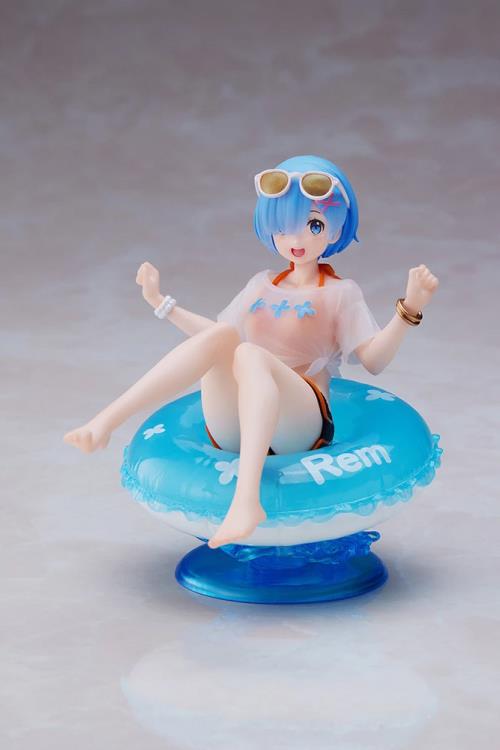 Re:Zero Starting Life in Another World Aqua Float Girls Rem Figure