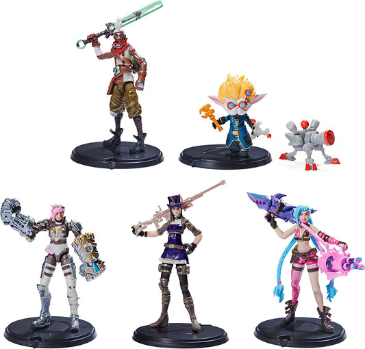 Paquete 5 figuras de League of Legends