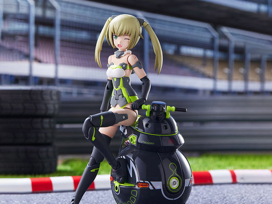 Frame Arms Girl x Maruttoys Innocentia (Racer Ver.) and Noseru (Racing Specs Ver.) Model Kit