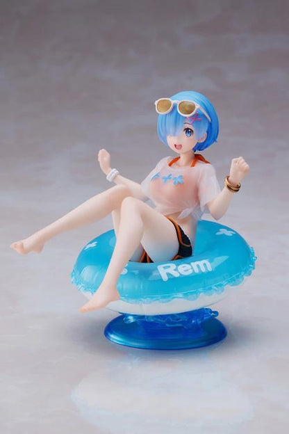 Re:Zero Starting Life in Another World Aqua Float Girls Rem Figure