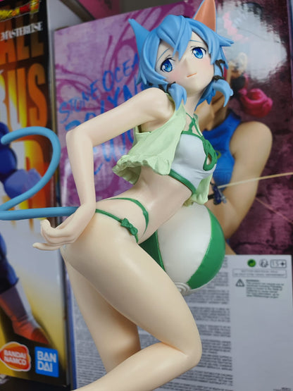 Sword art online: code register: ocean cait sith Sinon exq figure (Sin Caja)