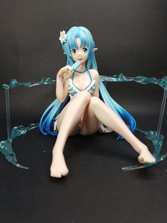 Sword Art Online Asuna in Blue Marine Code Register EXQ Figure (Sin Caja)