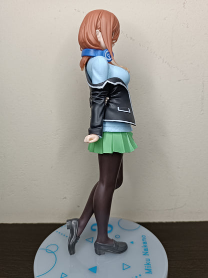 The Quintessential Quintuplets - Miku Nakano Coreful Figure V2. (Uniform Ver) (Sin Caja)