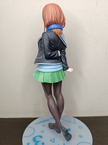 The Quintessential Quintuplets - Miku Nakano Coreful Figure V2. (Uniform Ver) (Sin Caja)