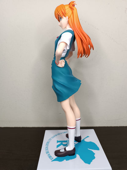 NEON GENESIS EVANGELION ASUKA FIGURE SCHOOL UNIFORM - SEGA (Sin Caja)