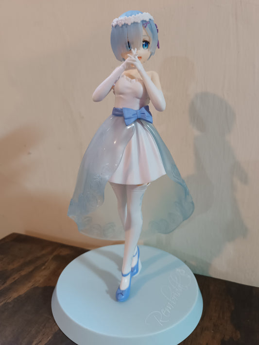 Re:Zero Starting Life in Another World Rem (Wedding Dress Ver.) Super Premium Figure (Sin Caja)