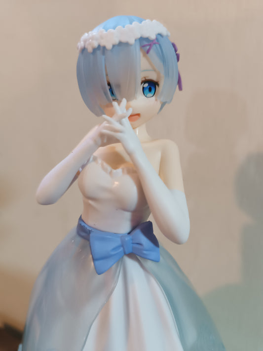 Re:Zero Starting Life in Another World Rem (Wedding Dress Ver.) Super Premium Figure (Sin Caja)