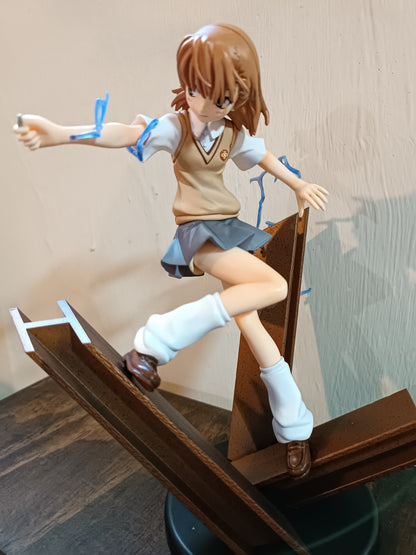 A Certain Scientific Railgun T Limited Premium Figure Mikoto Misaka (Sin Caja)