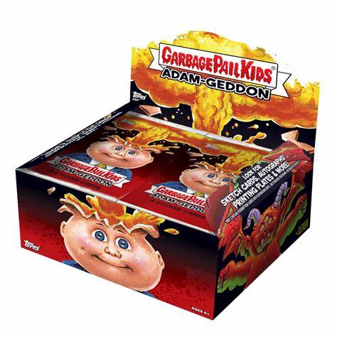 Garbage Pail Kids Adam Geddon booster pack