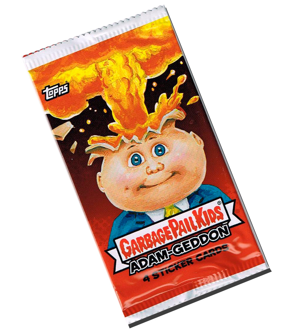 Garbage Pail Kids Adam Geddon booster pack