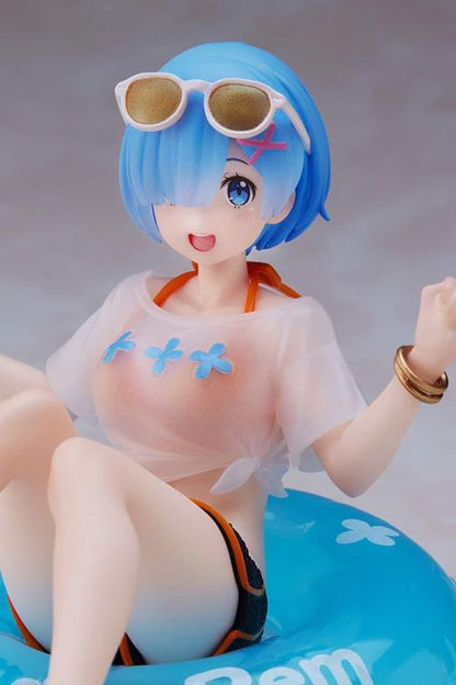 Re:Zero Starting Life in Another World Aqua Float Girls Rem Figure