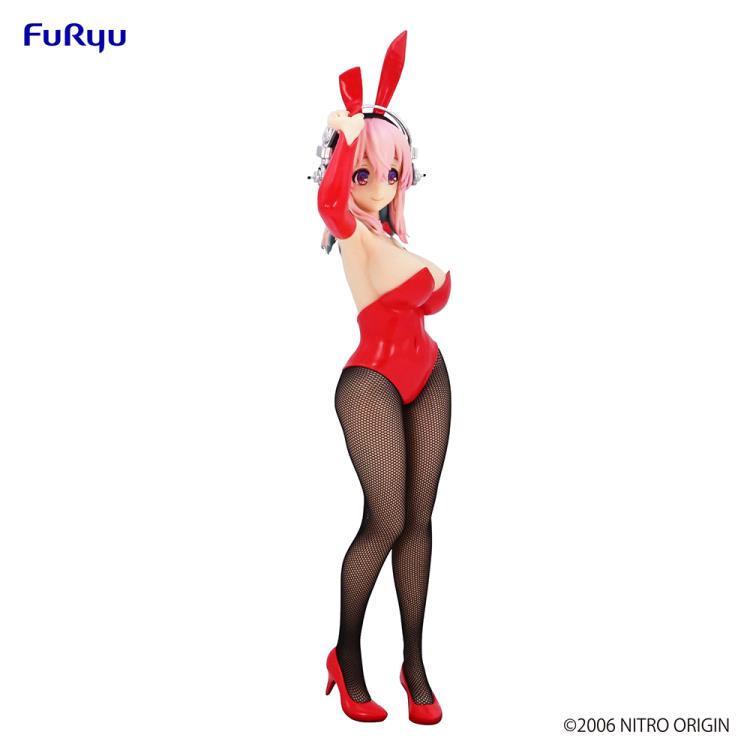 Nitroplus BiCute Bunnies Super Sonico Figure Red- Furyu