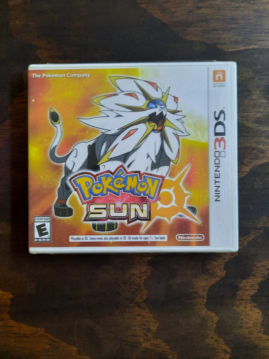 Pokemon Sun 3ds sellado