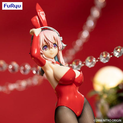 Nitroplus BiCute Bunnies Super Sonico Figure Red- Furyu