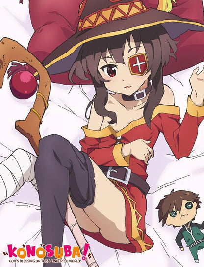 KonoSuba - Frazada para cama de Megumin y Kazuma