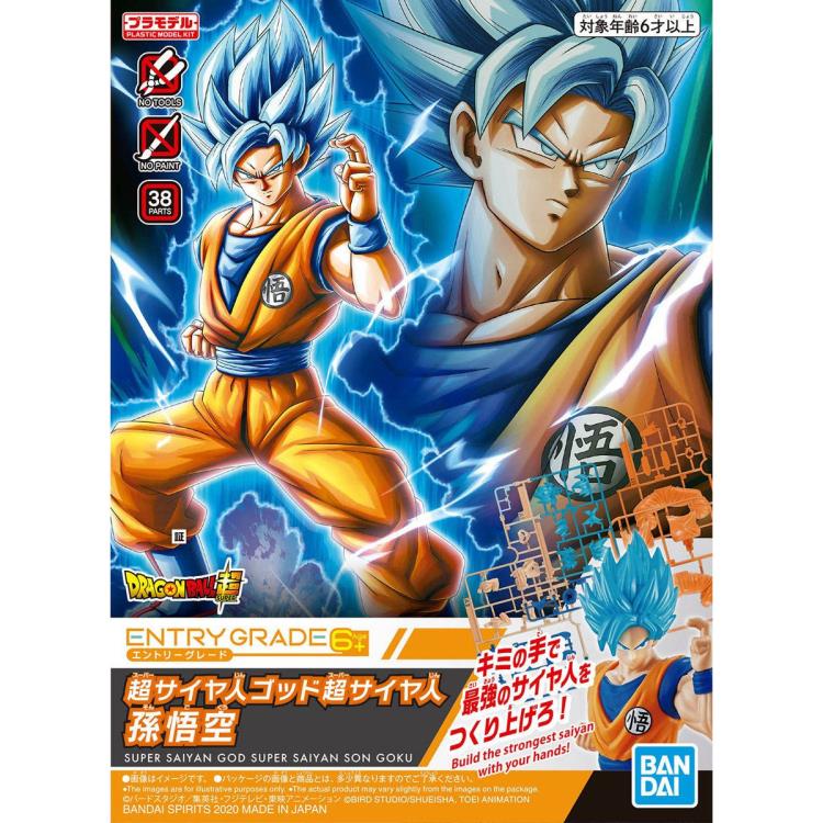 *PRE ORDEN* Dragon Ball Super Entry Grade #2 Super Saiyan God Super Saiyan Goku Model Kit