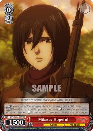 Weiss Schwarz - Booster Pack Attack On Titan: Final Season