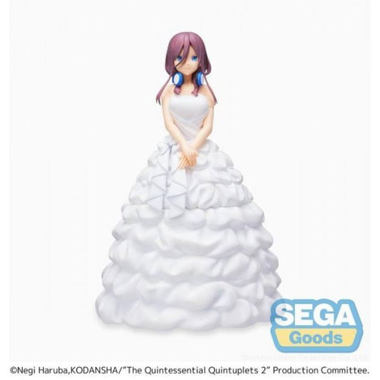 The Quintessential quintuplets - Nakano Miku vestido de novia ver. (SEGA) (Sin Caja)