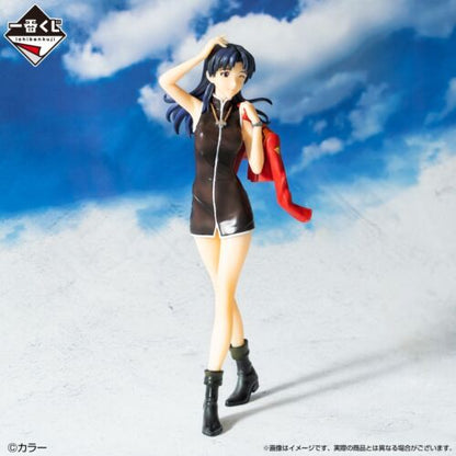 Evangelion Misato Katsuragi Figure Angel Attack Prize D Ichiban Kuji Bandai