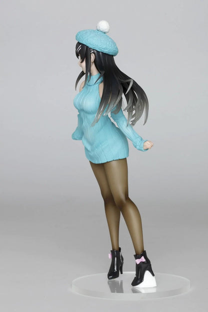 Rascal Does Not Dream Of Bunny Girl Senpai - Mai Sakurajima Coreful Figure (Newly Written Knit Dress Ver.)