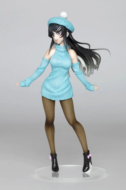 Rascal Does Not Dream Of Bunny Girl Senpai - Mai Sakurajima Coreful Figure (Newly Written Knit Dress Ver.)