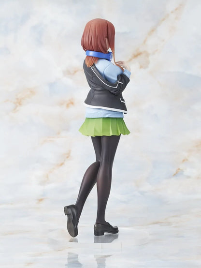 The Quintessential Quintuplets - Miku Nakano Coreful Figure (Uniform Ver)