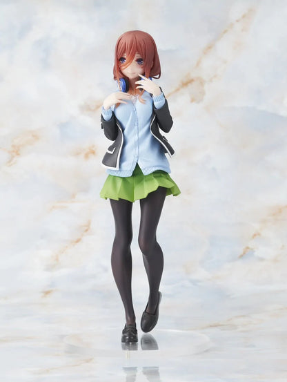 The Quintessential Quintuplets - Miku Nakano Coreful Figure (Uniform Ver)