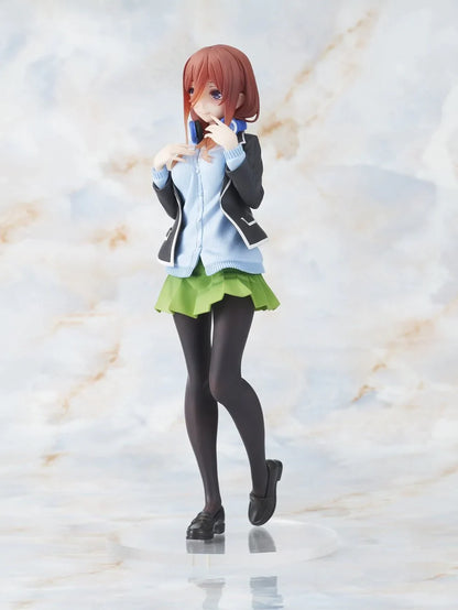 The Quintessential Quintuplets - Miku Nakano Coreful Figure (Uniform Ver)